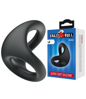 CRAZY BULL NESTOR ANILLO ERGONOMICO PARA PENE Y TESTICULOS