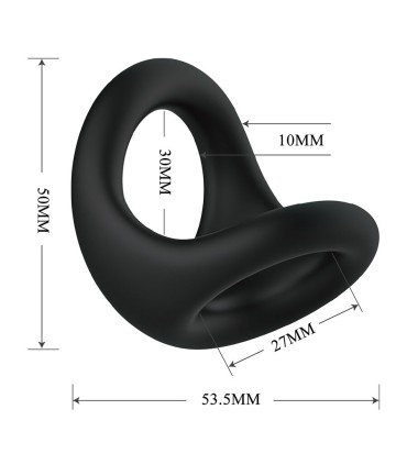 CRAZY BULL NESTOR ANILLO ERGONOMICO PARA PENE Y TESTICULOS