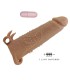 PRETTY LOVE QUILLON FUNDA PARA PENE CON ESTIMULADOR DE CLITORIS Y VIBRACION