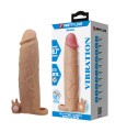 PRETTY LOVE - XERXES FUNDA PARA PENE CON ESTIMULADOR DE CLÍTORIS Y VIBRACIÓN