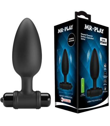 MR PLAY PLUG ANAL SUPER POWER CON VIBRACION