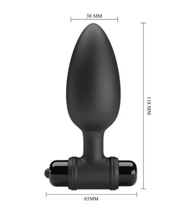 MR PLAY PLUG ANAL SUPER POWER CON VIBRACION