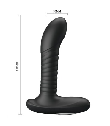 MR PLAY MASAJEADOR PROSTATICO CON ROTACION Y VIBRACION