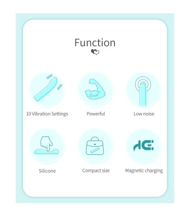 PRETTY LOVE RYLAN VIBRADOR PUNTO G AZUL