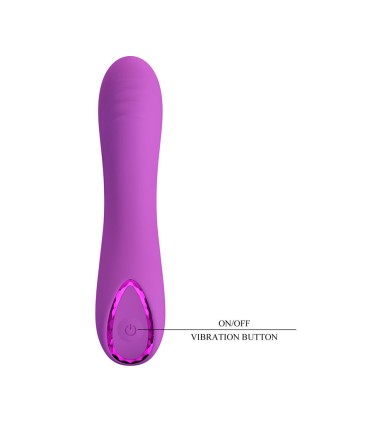 PRETTY LOVE DJ DICK VIBRADOR PUNTO G MORADO