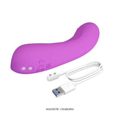 PRETTY LOVE DJ DICK VIBRADOR PUNTO G MORADO