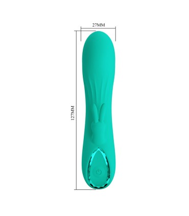 PRETTY LOVE DJ STICK VIBRADOR PUNTO G TURQUESA
