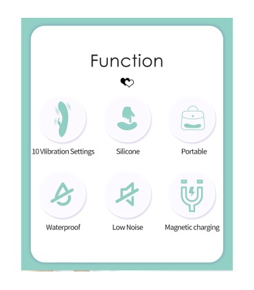 PRETTY LOVE DJ STICK VIBRADOR PUNTO G TURQUESA