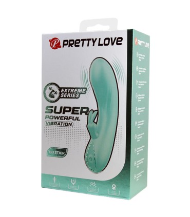 PRETTY LOVE DJ STICK VIBRADOR PUNTO G TURQUESA