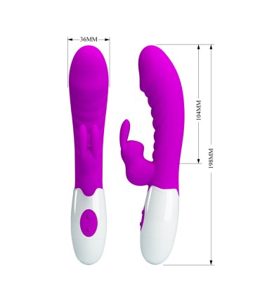 PRETTY LOVE NAUGHTY BUNNY VIBRADOR MORADO