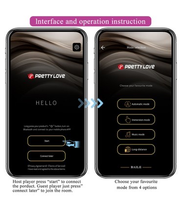 PRETTY LOVE DORA VIBRADOR INVISIBLE CON APP GRATUITA