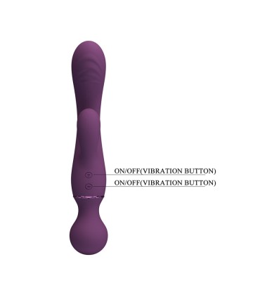 PRETTY LOVE ALL ROUNDER VIBRADOR PUNTO G MORADO