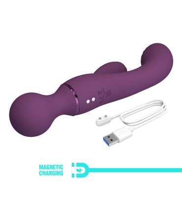 PRETTY LOVE ALL ROUNDER VIBRADOR PUNTO G MORADO