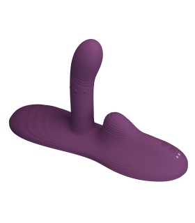 PRETTY LOVE LUKA SIT DOWN VIBRADOR CON EFECTO CALOR Y CONTROL REMOTO