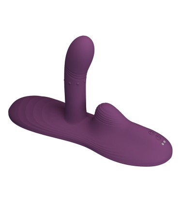 PRETTY LOVE LUKA SIT DOWN VIBRADOR CON EFECTO CALOR Y CONTROL REMOTO