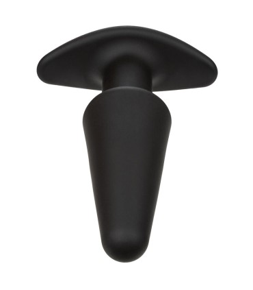 CALEXOTICS ROCK BOTTOM PLUG ANAL CONICO 10 VIBRACIONES SILICONA NEGRO