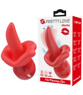 PRETTY LOVE OBELIA LENGUA MASTURBADORA CON MOVIMIENTO ORBITAL