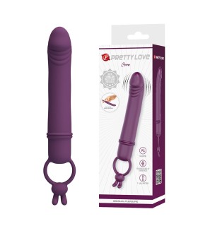 PRETTY LOVE CORA VIBRADOR FORMA PENE CON ANILLO DE SUJECION