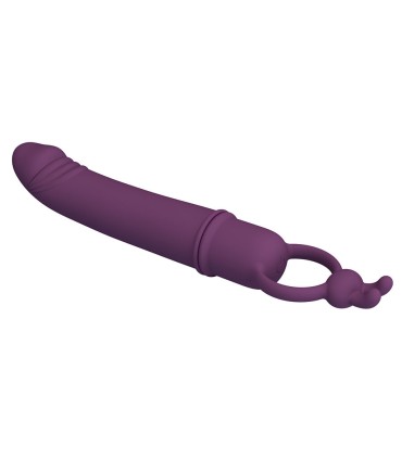 PRETTY LOVE CORA VIBRADOR FORMA PENE CON ANILLO DE SUJECION