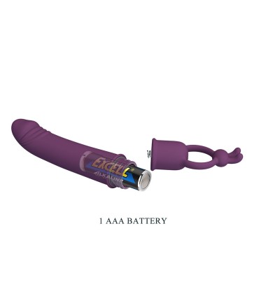 PRETTY LOVE CORA VIBRADOR FORMA PENE CON ANILLO DE SUJECION