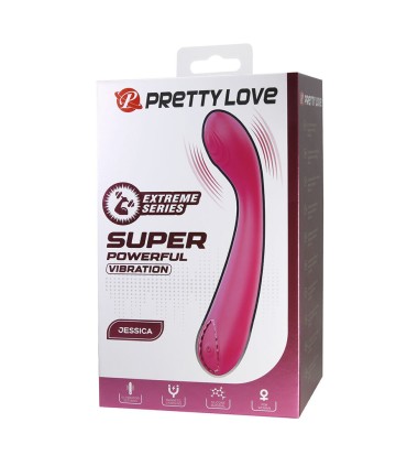 PRETTY LOVE JESSICA VIBRADOR DE ALTA POTENCIA ROSA