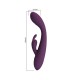 PRETTY LOVE EMMA VIBRADOR CON ESTIMULADOR RABBIT MORADO