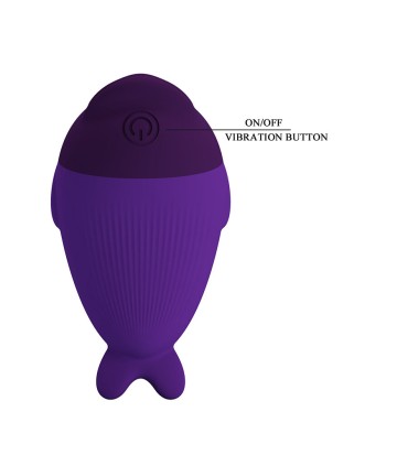 PRETTY LOVE DOLPHIN MINI VIBRADOR CON SUJECION