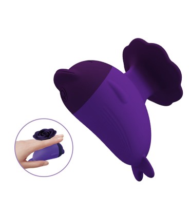 PRETTY LOVE DOLPHIN MINI VIBRADOR CON SUJECION