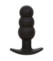 CALEXOTICS - ROCK BOTTOM PLUG ANAL CON CUENTAS 10 VIBRACIONES SILICONA NEGRO