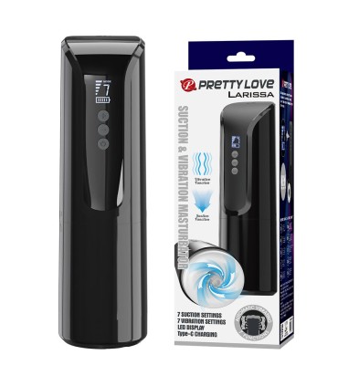 PRETTY LOVE LARISSA MASTURBADOR SUCCIONADOR CON VIBRACION