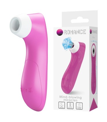ROMANCE SUCCIONADOR DE CLITORIS CON TECNOLOGIA DE PULSACION ROSA