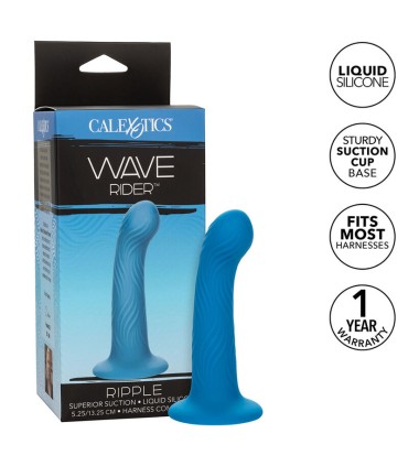 CALEXOTICS WAVE RIDER RIPPLE PLUG ANAL AZUL