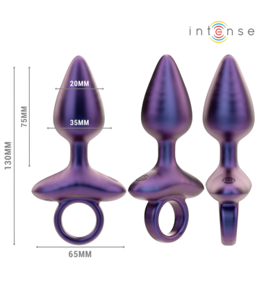 INTENSE MICHAEL PLUG ANAL VIBRADOR MODELO 2 CONTROL REMOTO