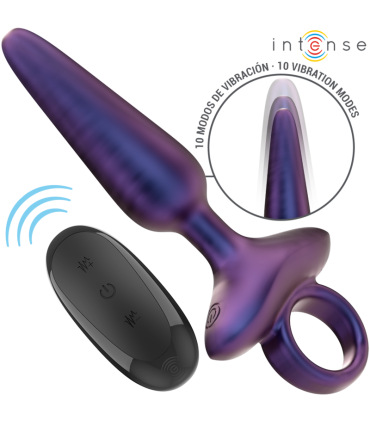 INTENSE MARLON PLUG ANAL VIBRADOR MODELO 4 CONTROL REMOTO