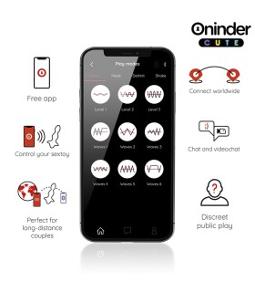 ONINDER CUTE LOVE BUTT VIBRADOR PLUG ANAL DILATADOR APP MUNDIAL GRATUITA