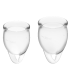 SATISFYER FEEL CONFIDENT KIT COPA MENSTRUAL TRANSPARENTE 15 20 ML