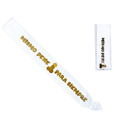 DIABLO PICANTE BANDA BLANCA PENE METALIZADO