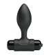 PRETTY LOVE VIBRA BUTT PLUG ANAL 10 VIBRACIONES NEGRO