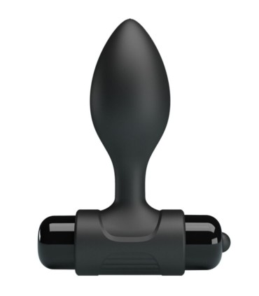 PRETTY LOVE VIBRA BUTT PLUG ANAL 10 VIBRACIONES NEGRO