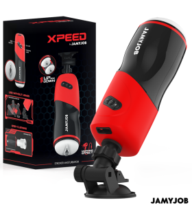 JAMYJOB XPEED MASTURBADOR VAGINA AUTOMATICO 5 MODOS DE EMPUJE Y EFECTO SONIDO