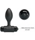 PRETTY LOVE VIBRA BUTT PLUG ANAL 10 VIBRACIONES NEGRO