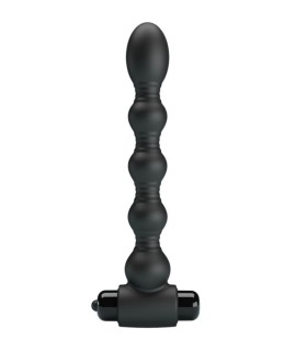 PRETTY LOVE LYNN PLUG ANAL SILICONA 10 VIBRACIONES NEGRO