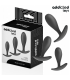 ADDICTED TOYS SET DE 3 PLUG ANAL SILICONA MODELO 2