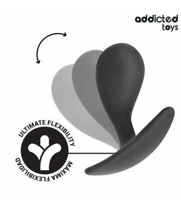 ADDICTED TOYS SET DE 3 PLUG ANAL SILICONA MODELO 3