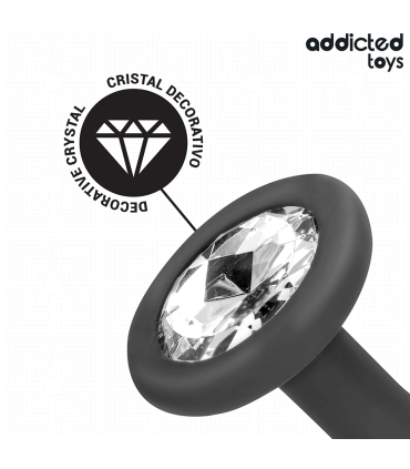 ADDICTED TOYS SET DE 3 PLUG SILICONA ANAL CON JOYA