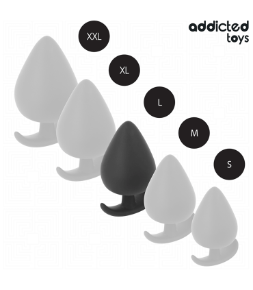 ADDICTED TOYS PLUG ANAL SILICONA TALLA L 8 CM