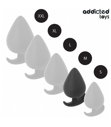 ADDICTED TOYS PLUG ANAL SILICONA TALLA M 66 CM