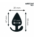 ADDICTED TOYS PLUG ANAL SILICONA TALLA S 53 CM