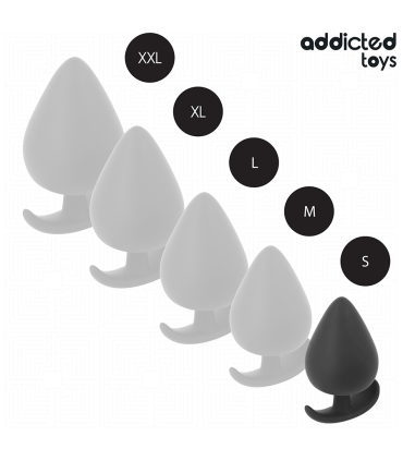 ADDICTED TOYS PLUG ANAL SILICONA TALLA S 53 CM