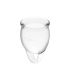 SATISFYER FEEL CONFIDENT KIT COPA MENSTRUAL TRANSPARENTE 15 20 ML